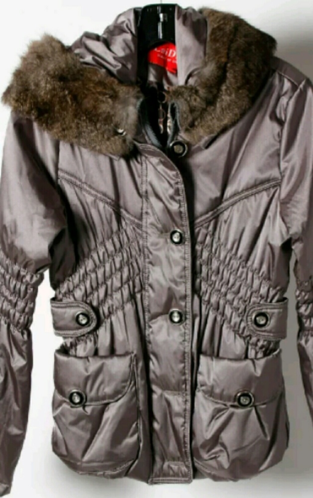 New LaiDiSi pleated ,gray jacket M